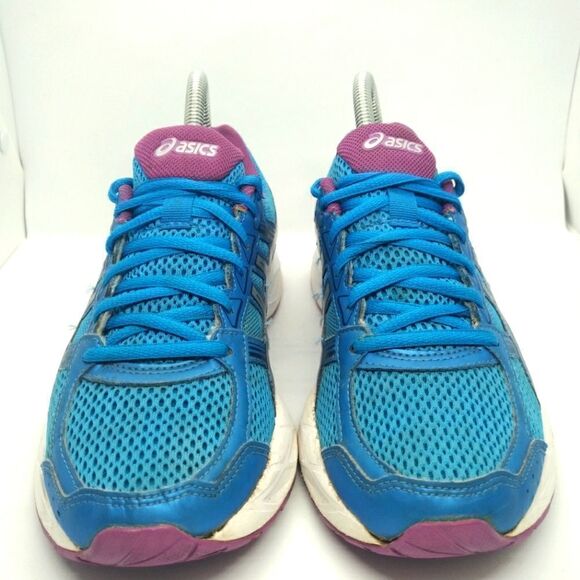 Asics Gel Contend 4 Running Sneakers Shoes Women's Size‎ 8 D Blue - Picture 4 of 8